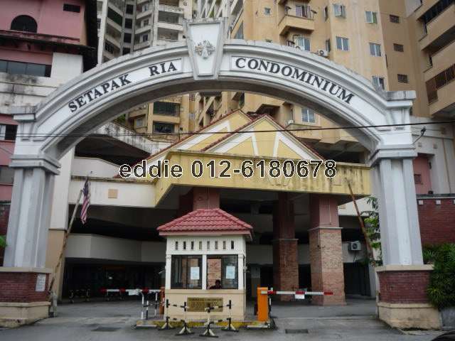 Setapak Ria Intermediate Condominium 3 Bedrooms For Sale In Setapak Kuala Lumpur Iproperty Com My