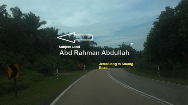 54 acre oil palm land Jemalaung, Mersing, Johor, Mersing