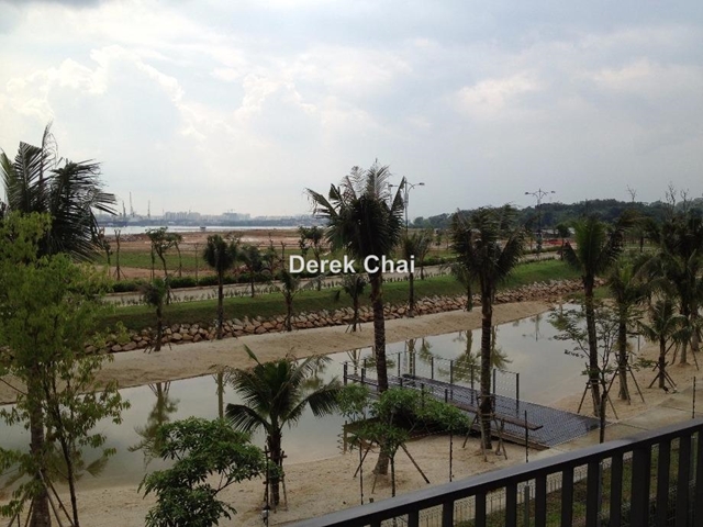 Senibong Cove garden view, Senibong