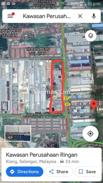 Jalan Meru Main Road, Klang
