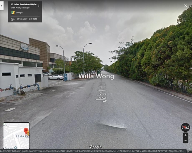 Jalan Pendaftar U1/54, Temasya Glenmarie, Setia Alam