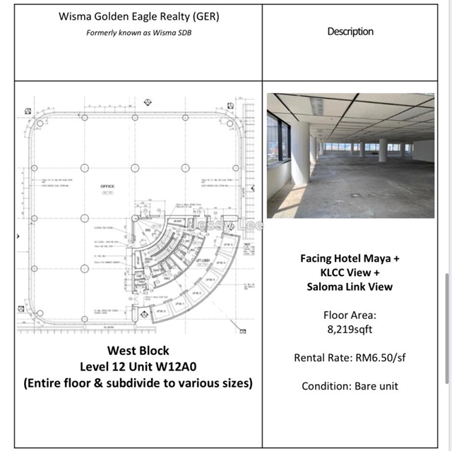 Wisma Golden Eagle Realty KLCC, KLCC