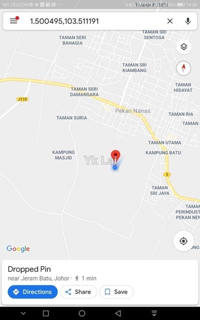 Pekan Nanas Commercial Land, Pekan Nanas, Pontian, Iskandar, Pekan Nanas