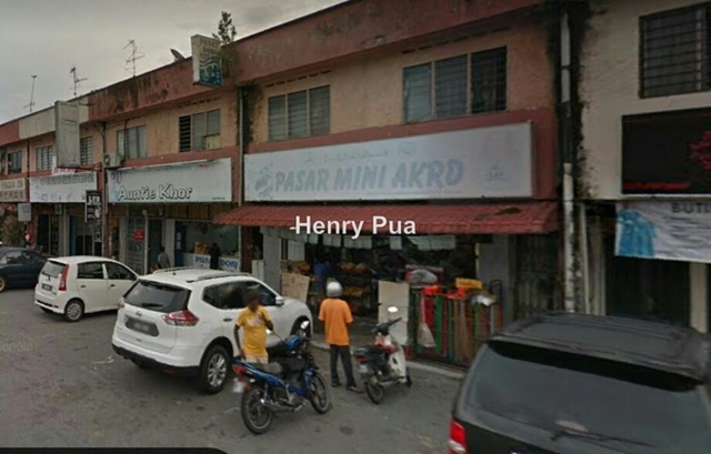 Double storey end lot shop lot, Taman Sri Skudai, Skudai