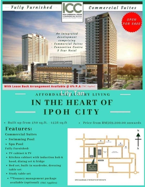 Bond Suites Icc Studio Serviced Residence For Sale In Ipoh Perak Iproperty Com My