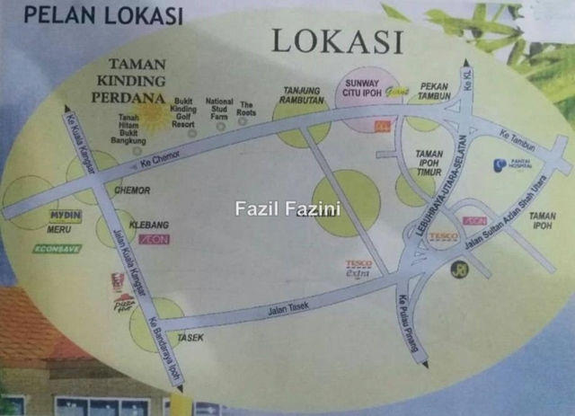 Taman Kinding Perdana Tanjong Rambutan 1 Sty Terrace Link House 3 Bilik Tidur Untuk Dijual Iproperty Com My