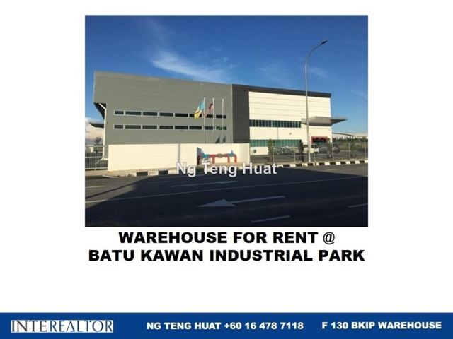 Batu Kawan Industrial Park Warehouse for rent in Batu Kawan, Penang