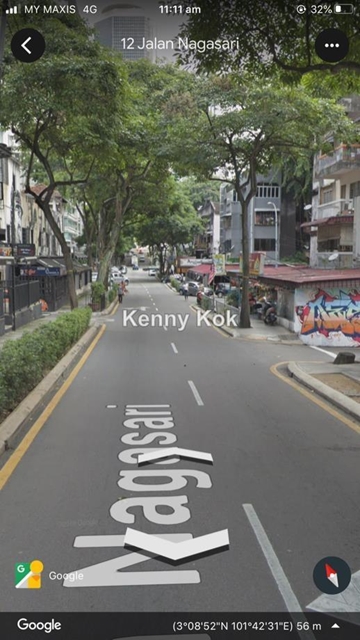 Corner shop lot double story, Bukit Bintang