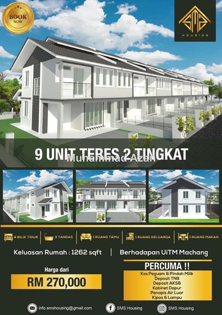 DESA SRI HAWA 2 BERDEKATAN UITM MACHANG, Machang