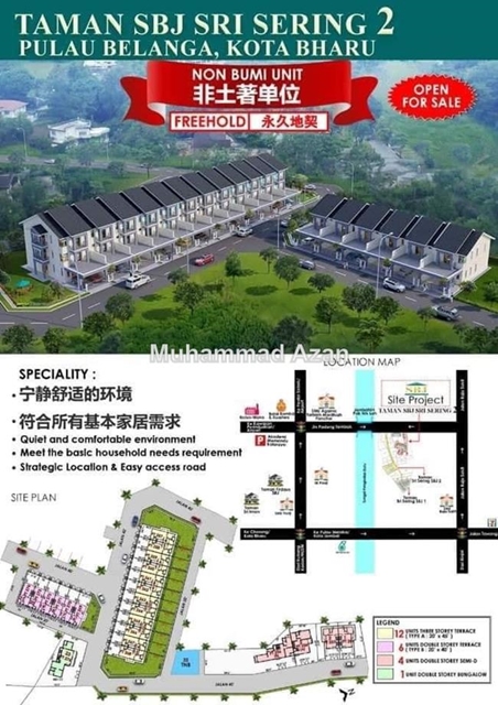TAMAN SBJ SRI SERING 2, Kota Bharu