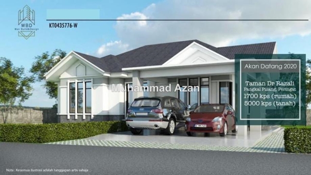 BANGLO TAMAN DR RAZALI, YKK PERINGAT, Kota Bharu