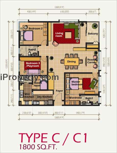 Pv8 Pv 8 Taman Melati Intermediate Condominium 3 1 Bedrooms For Sale In Setapak Kuala Lumpur Iproperty Com My