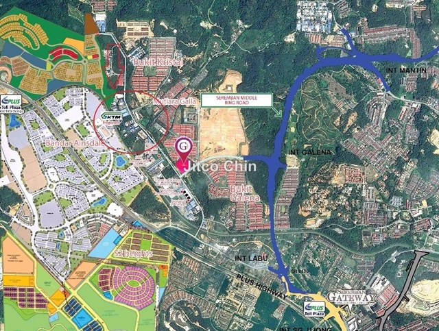 galla industrial park, seremban, labu, sendayan, ainsdale, Seremban