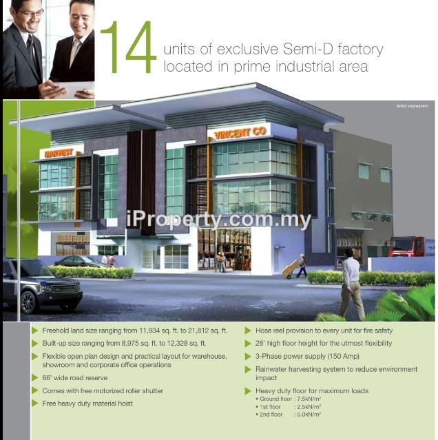 Jalan Banting Jenjarom Semi D Factory 1 Bedroom For Sale Iproperty Com My